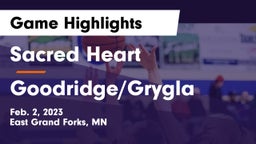 Sacred Heart  vs Goodridge/Grygla  Game Highlights - Feb. 2, 2023