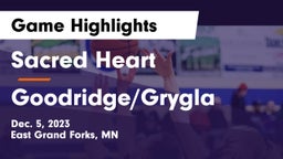 Sacred Heart  vs Goodridge/Grygla  Game Highlights - Dec. 5, 2023