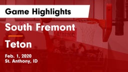 South Fremont  vs Teton  Game Highlights - Feb. 1, 2020