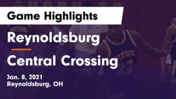 Reynoldsburg  vs Central Crossing  Game Highlights - Jan. 8, 2021