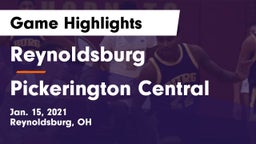 Reynoldsburg  vs Pickerington Central Game Highlights - Jan. 15, 2021