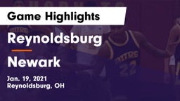 Reynoldsburg  vs Newark  Game Highlights - Jan. 19, 2021