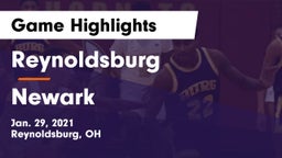 Reynoldsburg  vs Newark  Game Highlights - Jan. 29, 2021