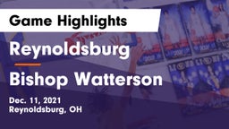 Reynoldsburg  vs Bishop Watterson  Game Highlights - Dec. 11, 2021