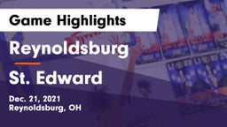 Reynoldsburg  vs St. Edward  Game Highlights - Dec. 21, 2021