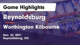 Reynoldsburg  vs Worthington Kilbourne  Game Highlights - Dec. 23, 2021