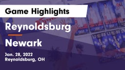 Reynoldsburg  vs Newark  Game Highlights - Jan. 28, 2022