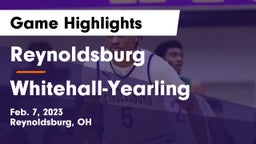 Reynoldsburg  vs Whitehall-Yearling  Game Highlights - Feb. 7, 2023