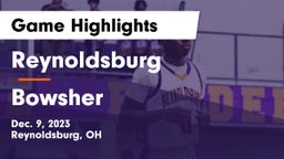 Reynoldsburg  vs Bowsher  Game Highlights - Dec. 9, 2023