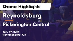 Reynoldsburg  vs Pickerington Central  Game Highlights - Jan. 19, 2024