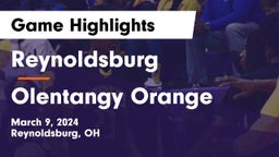 Reynoldsburg  vs Olentangy Orange  Game Highlights - March 9, 2024
