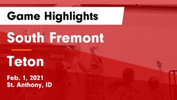 South Fremont  vs Teton  Game Highlights - Feb. 1, 2021