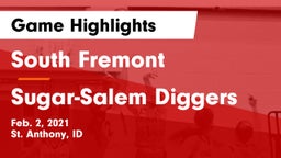 South Fremont  vs Sugar-Salem Diggers Game Highlights - Feb. 2, 2021
