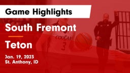 South Fremont  vs Teton  Game Highlights - Jan. 19, 2023