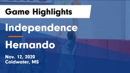 Independence  vs Hernando  Game Highlights - Nov. 12, 2020