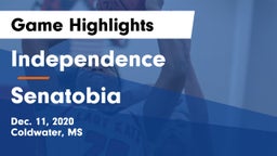 Independence  vs Senatobia  Game Highlights - Dec. 11, 2020