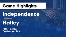 Independence  vs Hatley  Game Highlights - Feb. 13, 2023
