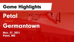 Petal  vs Germantown  Game Highlights - Nov. 27, 2021