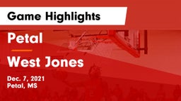 Petal  vs West Jones  Game Highlights - Dec. 7, 2021