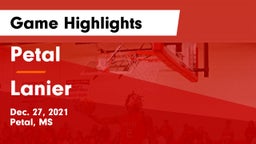 Petal  vs Lanier Game Highlights - Dec. 27, 2021