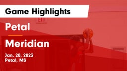 Petal  vs Meridian  Game Highlights - Jan. 20, 2023