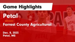 Petal  vs Forrest County Agricultural  Game Highlights - Dec. 8, 2023