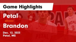 Petal  vs Brandon  Game Highlights - Dec. 12, 2023