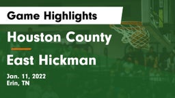 Houston County  vs East Hickman  Game Highlights - Jan. 11, 2022