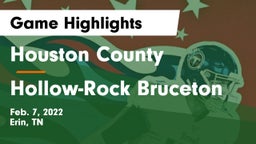 Houston County  vs Hollow-Rock Bruceton Game Highlights - Feb. 7, 2022