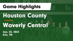 Houston County  vs Waverly Central  Game Highlights - Jan. 24, 2023