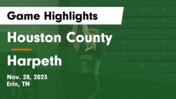 Houston County  vs Harpeth  Game Highlights - Nov. 28, 2023