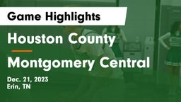 Houston County  vs Montgomery Central  Game Highlights - Dec. 21, 2023