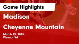 Madison  vs Cheyenne Mountain  Game Highlights - March 25, 2023