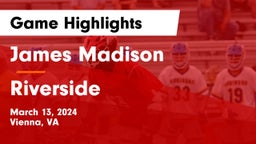 James Madison  vs Riverside  Game Highlights - March 13, 2024