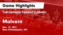 Tuscarawas Central Catholic  vs Malvern  Game Highlights - Dec. 19, 2021