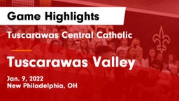 Tuscarawas Central Catholic  vs Tuscarawas Valley  Game Highlights - Jan. 9, 2022