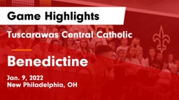 Tuscarawas Central Catholic  vs Benedictine  Game Highlights - Jan. 9, 2022