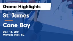 St. James  vs Cane Bay  Game Highlights - Dec. 11, 2021