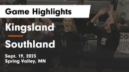 Kingsland  vs Southland  Game Highlights - Sept. 19, 2023