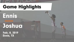 Ennis  vs Joshua  Game Highlights - Feb. 8, 2019
