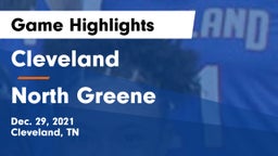 Cleveland  vs North Greene  Game Highlights - Dec. 29, 2021
