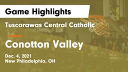 Tuscarawas Central Catholic  vs Conotton Valley  Game Highlights - Dec. 4, 2021