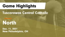 Tuscarawas Central Catholic  vs North  Game Highlights - Dec. 11, 2021