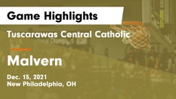 Tuscarawas Central Catholic  vs Malvern Game Highlights - Dec. 15, 2021