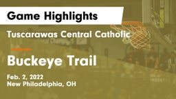 Tuscarawas Central Catholic  vs Buckeye Trail  Game Highlights - Feb. 2, 2022