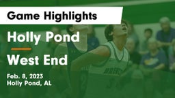 Holly Pond  vs West End  Game Highlights - Feb. 8, 2023