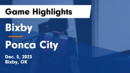 Bixby  vs Ponca City Game Highlights - Dec. 5, 2023