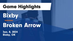 Bixby  vs Broken Arrow  Game Highlights - Jan. 8, 2024