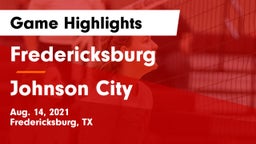 Fredericksburg  vs Johnson City  Game Highlights - Aug. 14, 2021