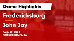 Fredericksburg  vs John Jay  Game Highlights - Aug. 28, 2021